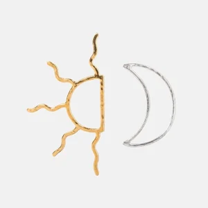 Sun & Moon Earings