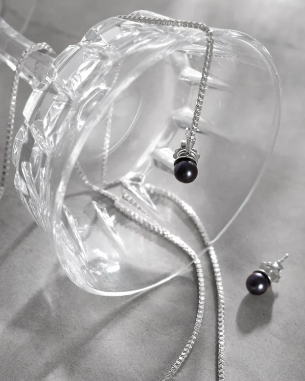 Long Pearl Earring / Necklace - Image 4