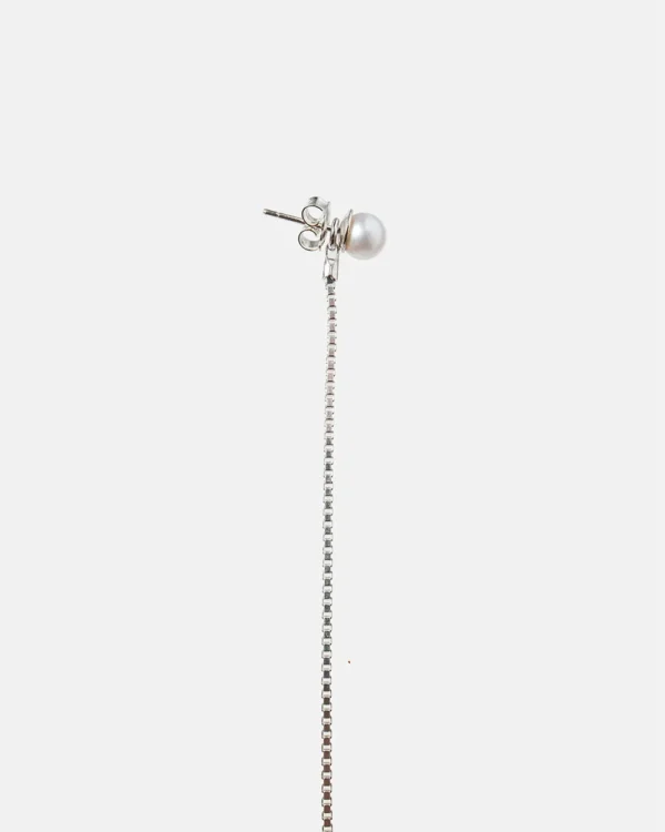 Long Pearl Earring / Necklace - Image 5